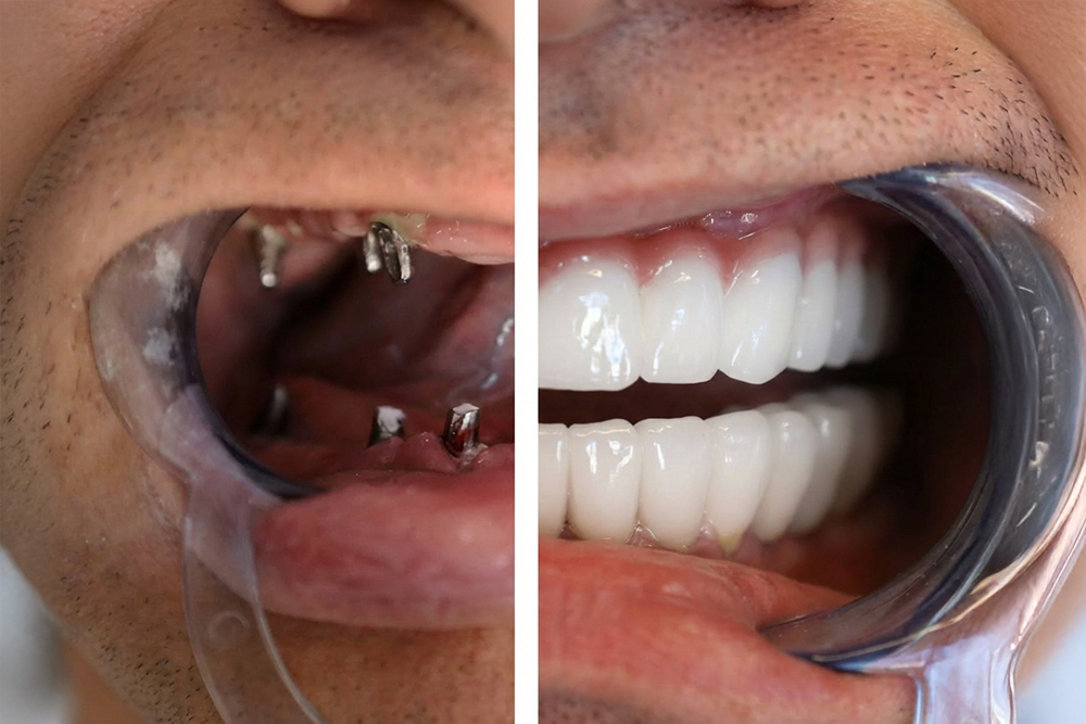 Kuşadası Dental Tourism Before After
